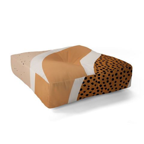 Sundry Society Patterned Rainbow Floor Pillow Square