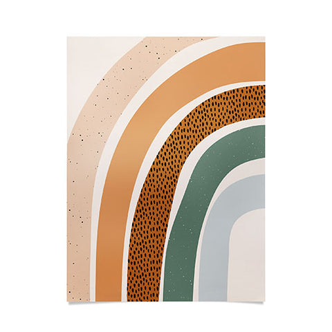 Sundry Society Patterned Rainbow Poster