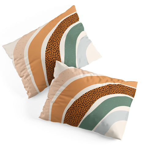 Sundry Society Patterned Rainbow Pillow Shams