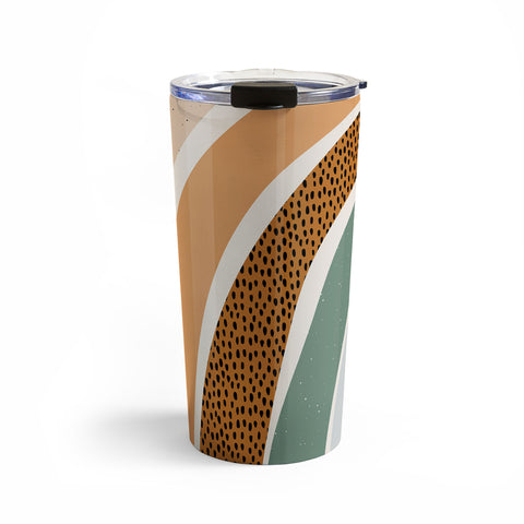 Sundry Society Patterned Rainbow Travel Mug