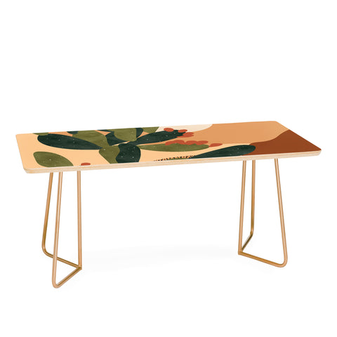Sundry Society Prickly Pear Cactus I Coffee Table