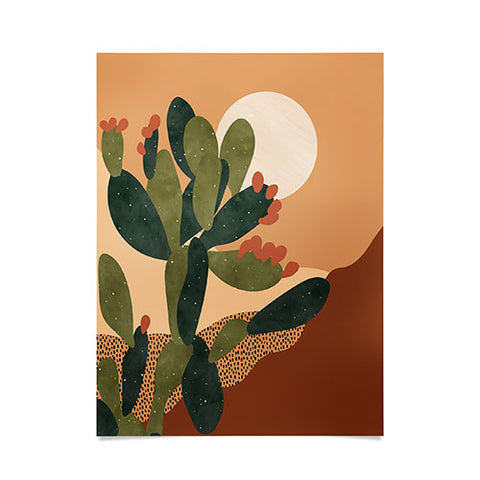 Sundry Society Prickly Pear Cactus I Poster