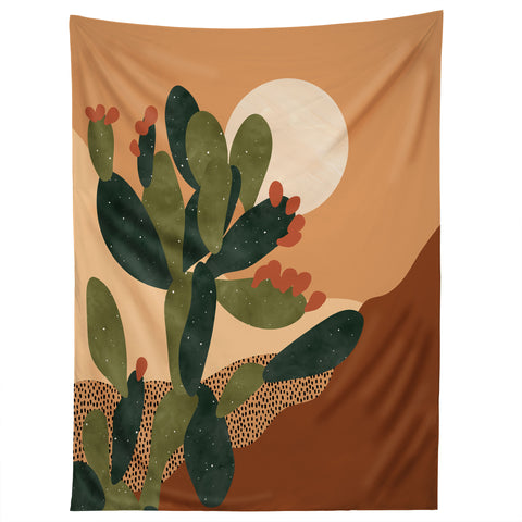 Sundry Society Prickly Pear Cactus I Tapestry