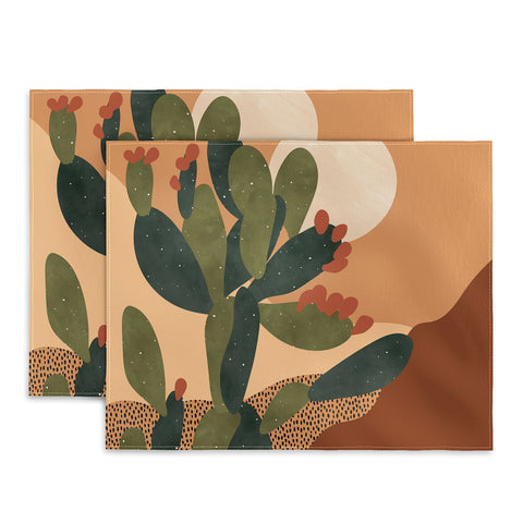 Sundry Society Prickly Pear Cactus I Placemat