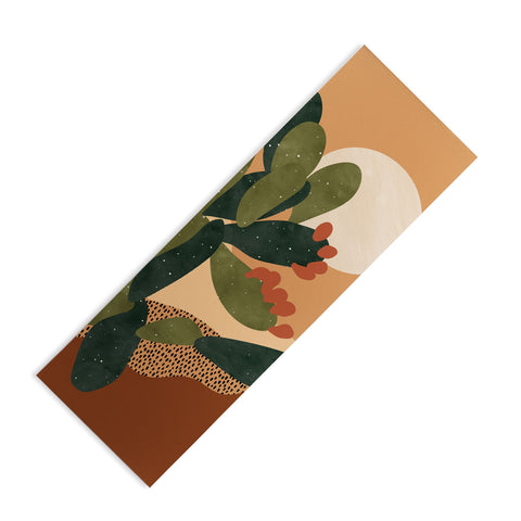 Sundry Society Prickly Pear Cactus I Yoga Mat