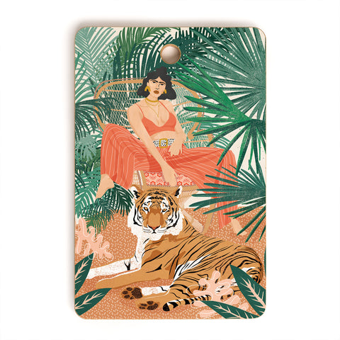 Sundry Society Tiger Leader Cutting Board Rectangle