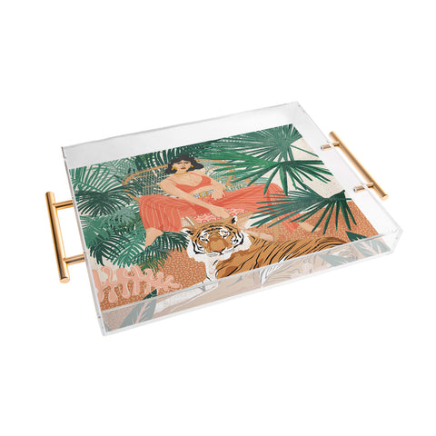 Sundry Society Tiger Leader Acrylic Tray