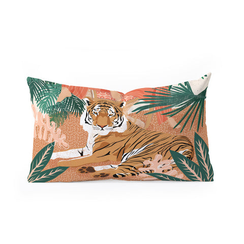 Sundry Society Tiger Leader Oblong Throw Pillow
