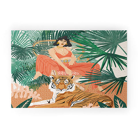 Sundry Society Tiger Leader Welcome Mat