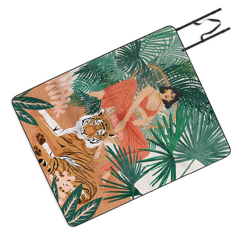 Sundry Society Tiger Leader Picnic Blanket