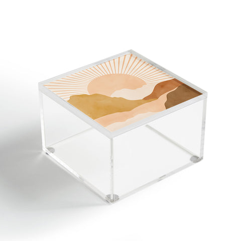Sundry Society Warm Color Hills Acrylic Box