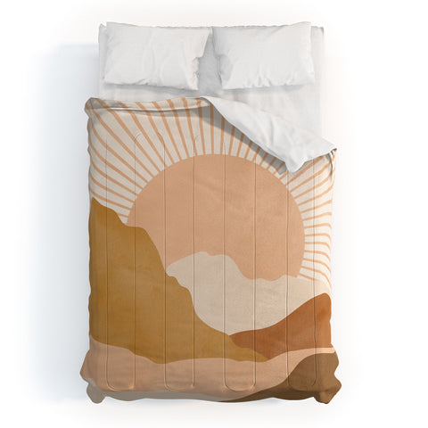 Sundry Society Warm Color Hills Comforter