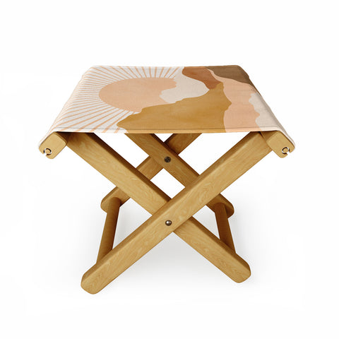 Sundry Society Warm Color Hills Folding Stool