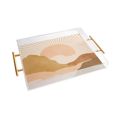 Sundry Society Warm Color Hills Acrylic Tray