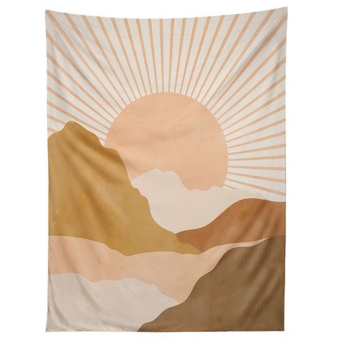Sundry Society Warm Color Hills Tapestry
