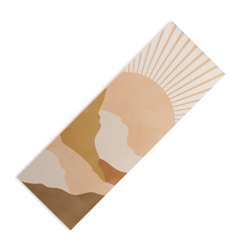 Sundry Society Warm Color Hills Yoga Mat