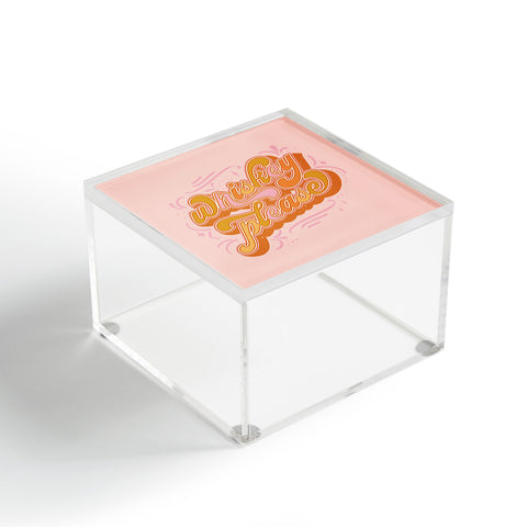 Sundry Society Whiskey Please Acrylic Box