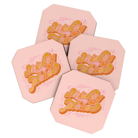 Sundry Society Whiskey Please Coaster Set