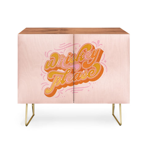 Sundry Society Whiskey Please Credenza