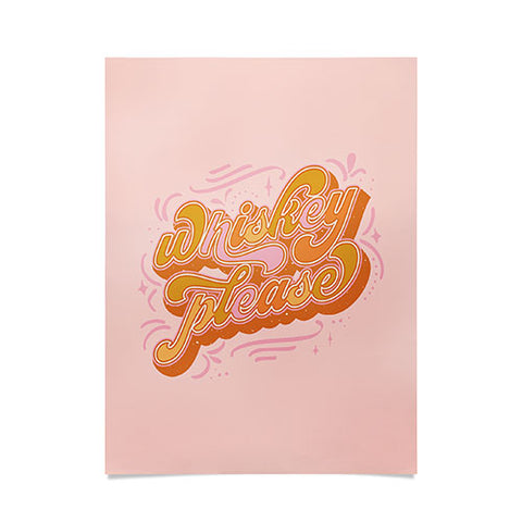 Sundry Society Whiskey Please Poster