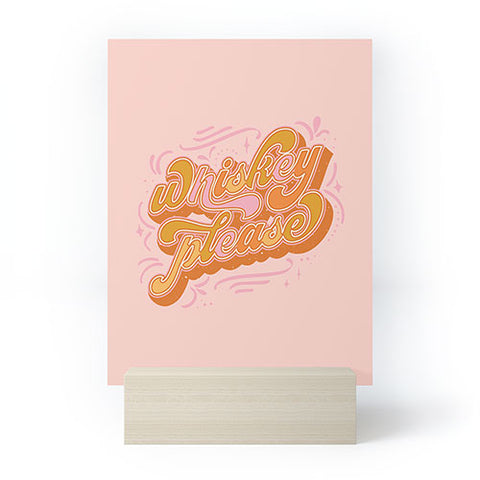 Sundry Society Whiskey Please Mini Art Print