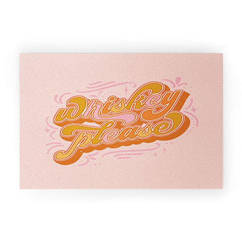 Sundry Society Whiskey Please Welcome Mat