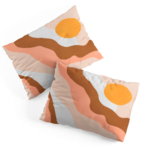 SunshineCanteen antelope canyon orange waves Pillow Shams
