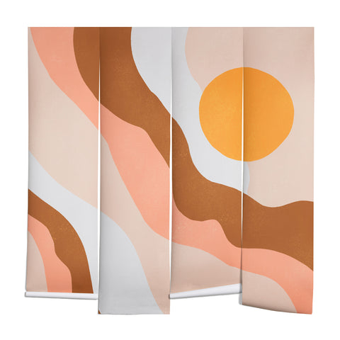 SunshineCanteen antelope canyon orange waves Wall Mural