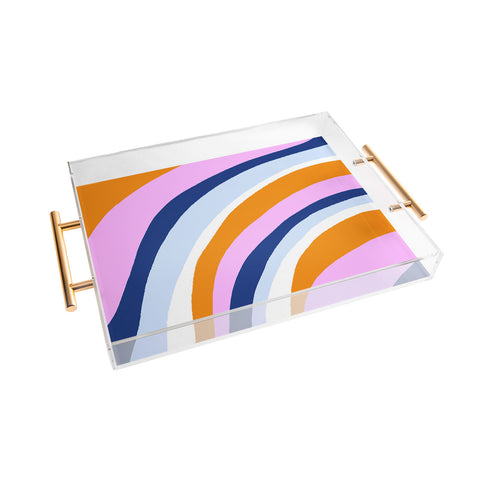 SunshineCanteen canyon stripes Acrylic Tray