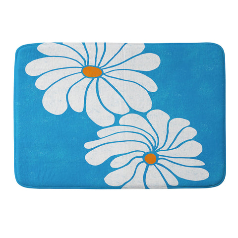 SunshineCanteen daisy 1967 Memory Foam Bath Mat