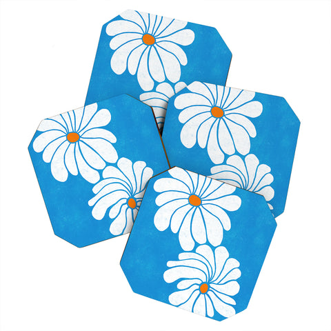 SunshineCanteen daisy 1967 Coaster Set