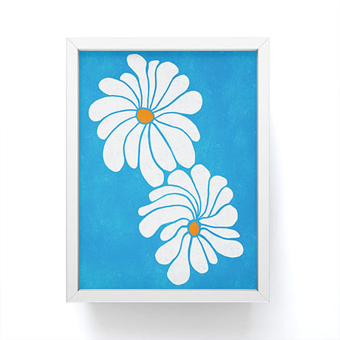 SunshineCanteen daisy 1967 Framed Mini Art Print