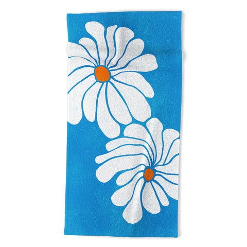 SunshineCanteen daisy 1967 Beach Towel