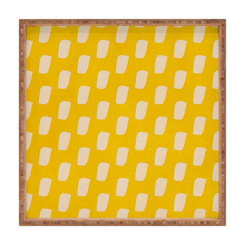 SunshineCanteen dash pattern Square Tray