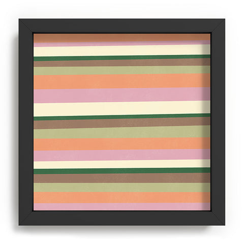 SunshineCanteen desert oasis stripes Recessed Framing Square