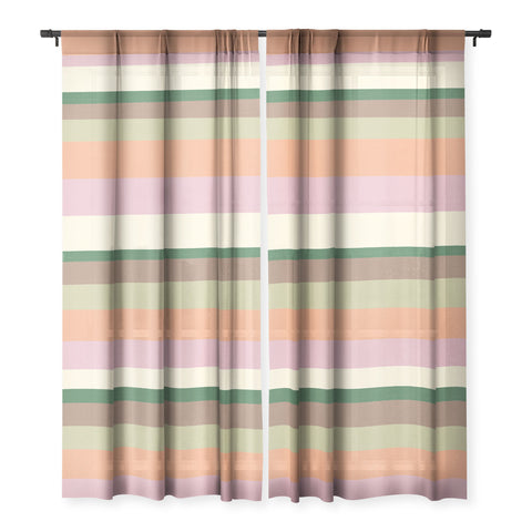 SunshineCanteen desert oasis stripes Sheer Non Repeat