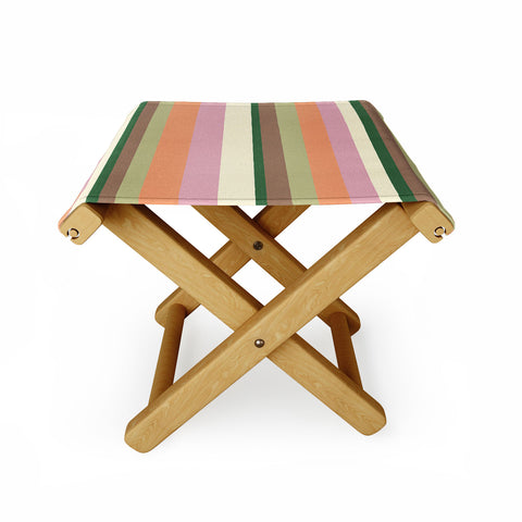 SunshineCanteen desert oasis stripes Folding Stool