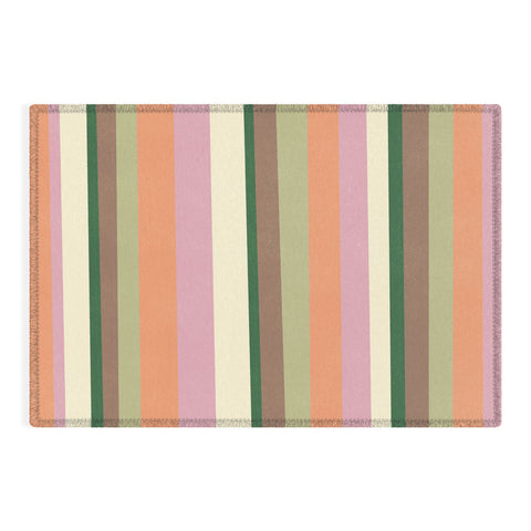 SunshineCanteen desert oasis stripes Outdoor Rug