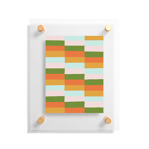 SunshineCanteen Desert Rainbows Floating Acrylic Print