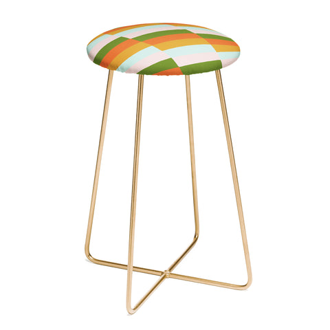 SunshineCanteen Desert Rainbows Counter Stool