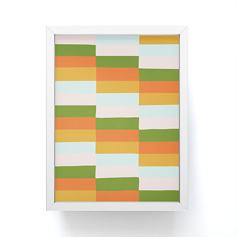 SunshineCanteen Desert Rainbows Framed Mini Art Print