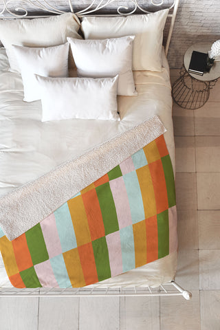 SunshineCanteen Desert Rainbows Fleece Throw Blanket