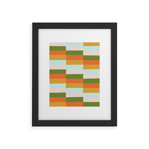SunshineCanteen Desert Rainbows Framed Art Print