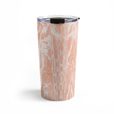 SunshineCanteen electric avenue peach Travel Mug