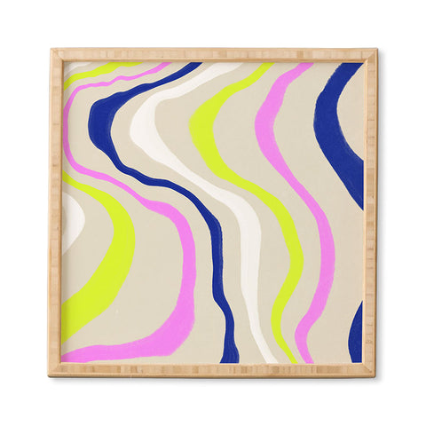 SunshineCanteen F L O W Framed Wall Art