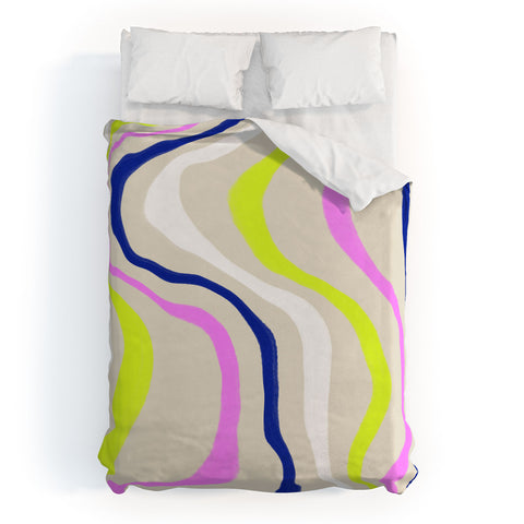 SunshineCanteen F L O W Duvet Cover