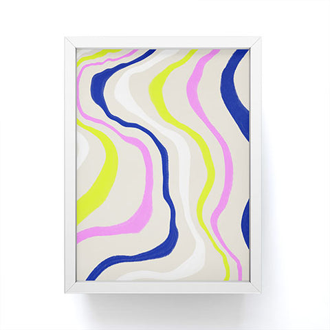 SunshineCanteen F L O W Framed Mini Art Print