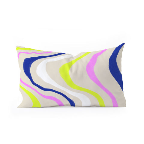 SunshineCanteen F L O W Oblong Throw Pillow