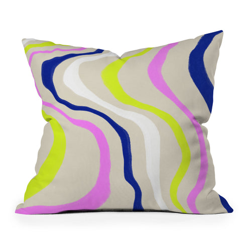 SunshineCanteen F L O W Outdoor Throw Pillow