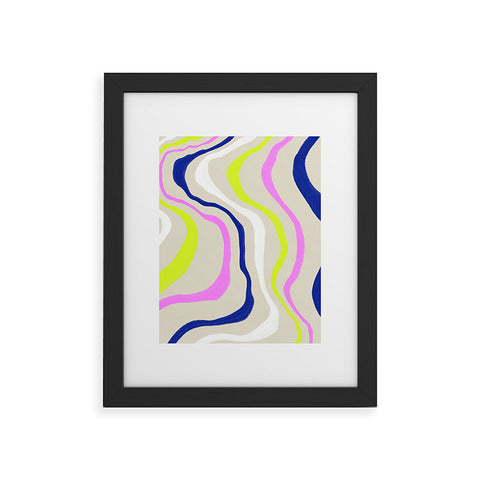SunshineCanteen F L O W Framed Art Print